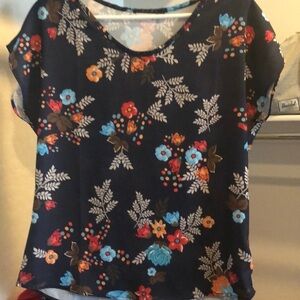 NWOT Zulily floral top